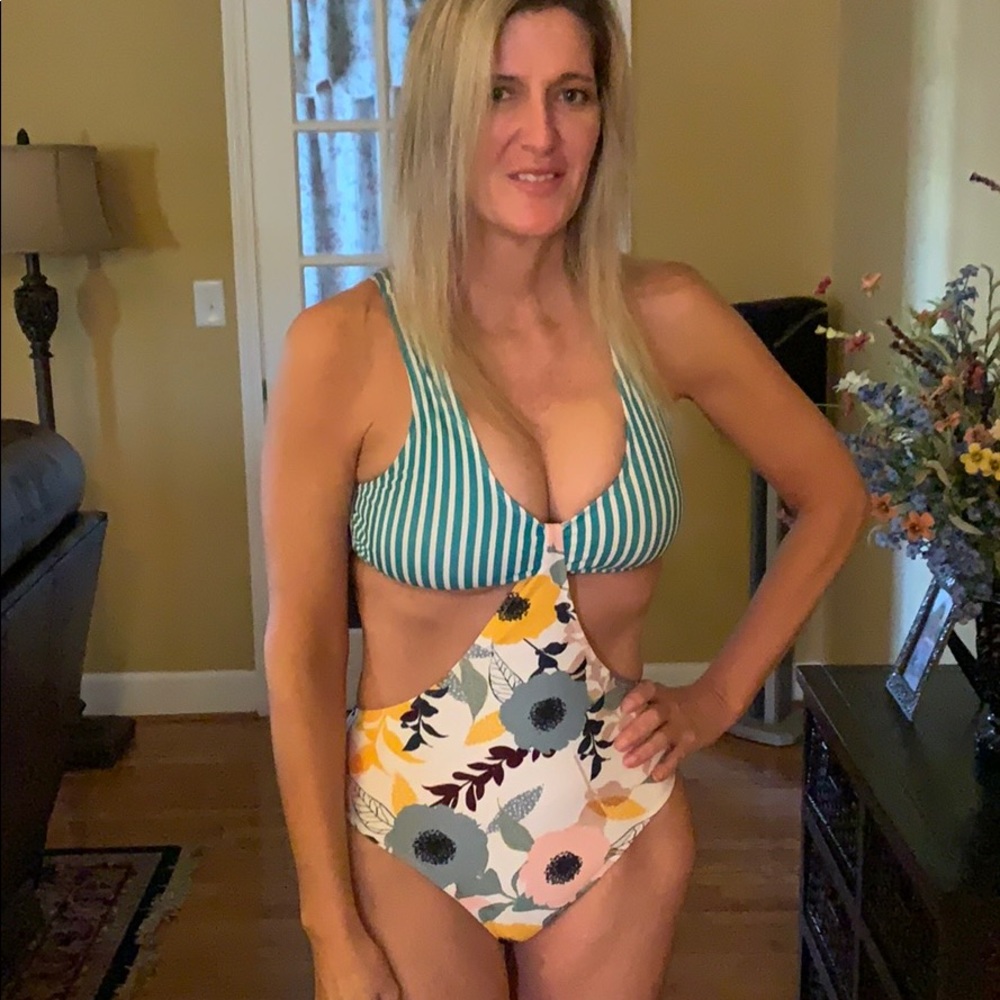 Stripes and flowers